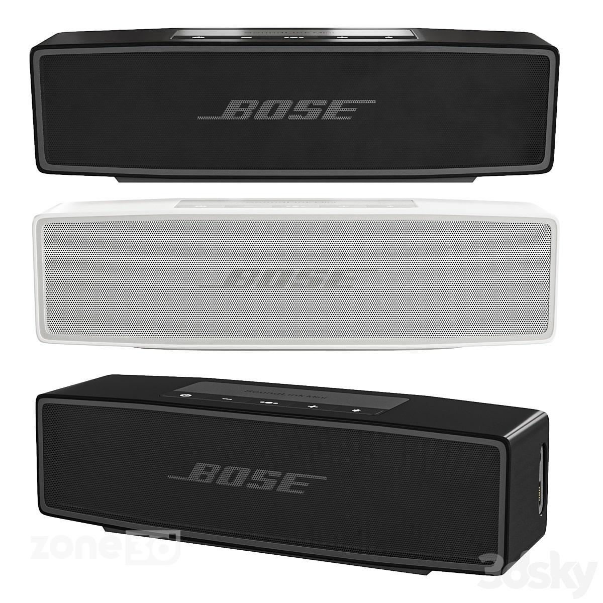 آبجکت اسپیکر رومیزی مدرن با بدنه پلاستیکی دو عددی مدل Bose SoundLink Mini II
