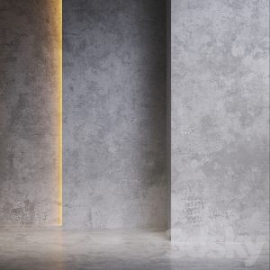 آبجکت معماری متریال بتن دکوراتیو